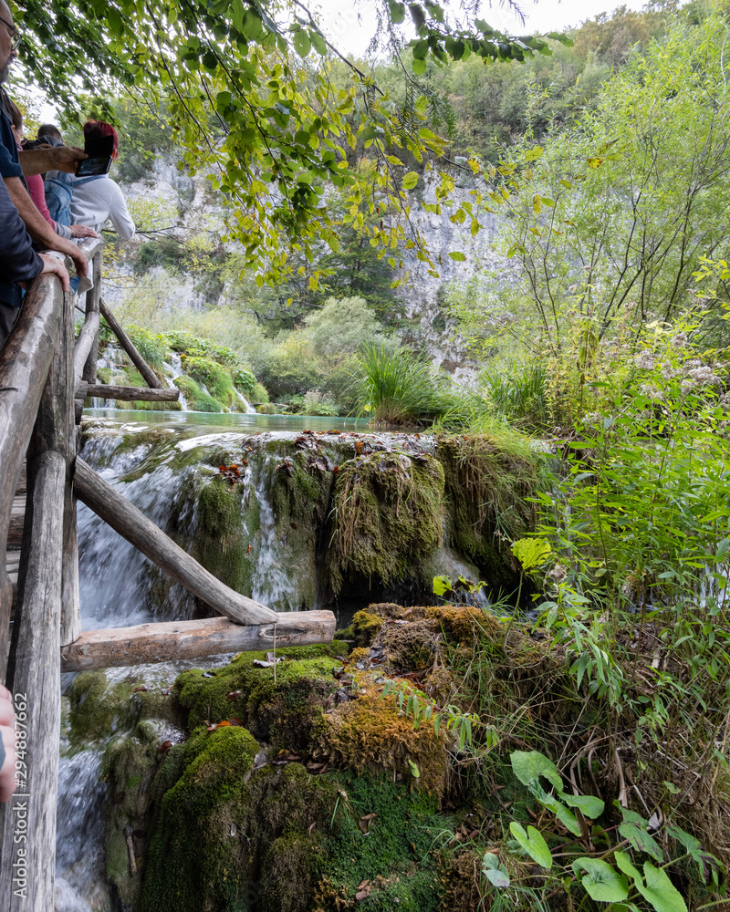 Plitvice lake one of the most famous National Park in Croatia Plitvice lake one of the most famous National Park in Croatia