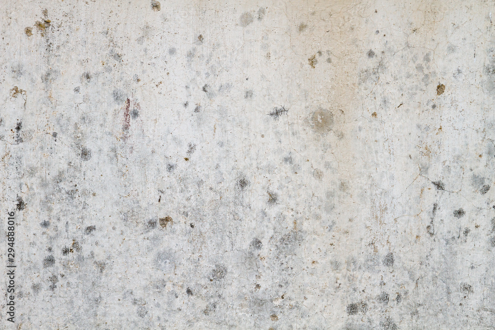 Detail of old distressed white wall