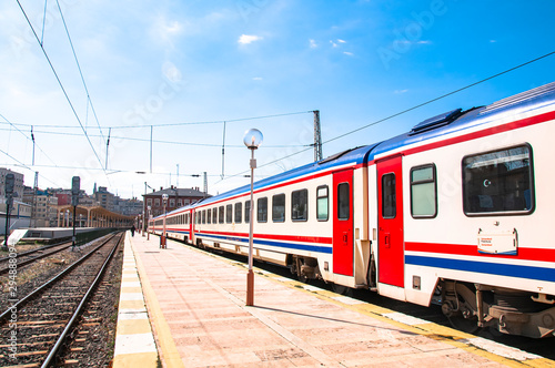 Canvas Print Sirkeci railway station, İstanbul, Turkey.