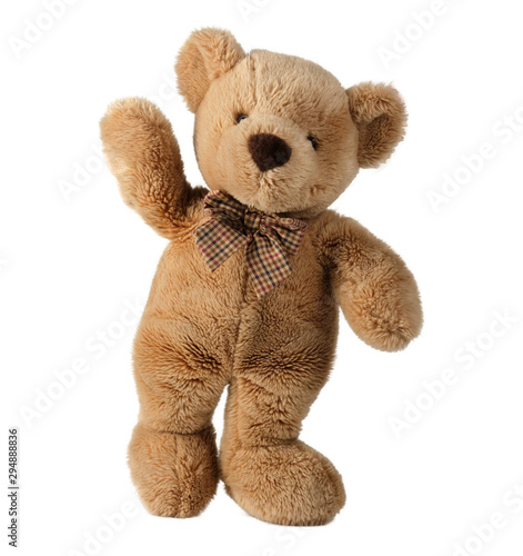 Fotografia teddy bear isolated on white background
