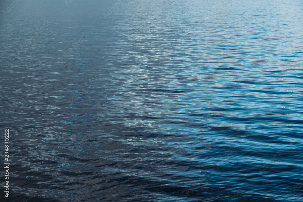 The beautiful calm view of blue sea. The beautiful calm view of blue sea.