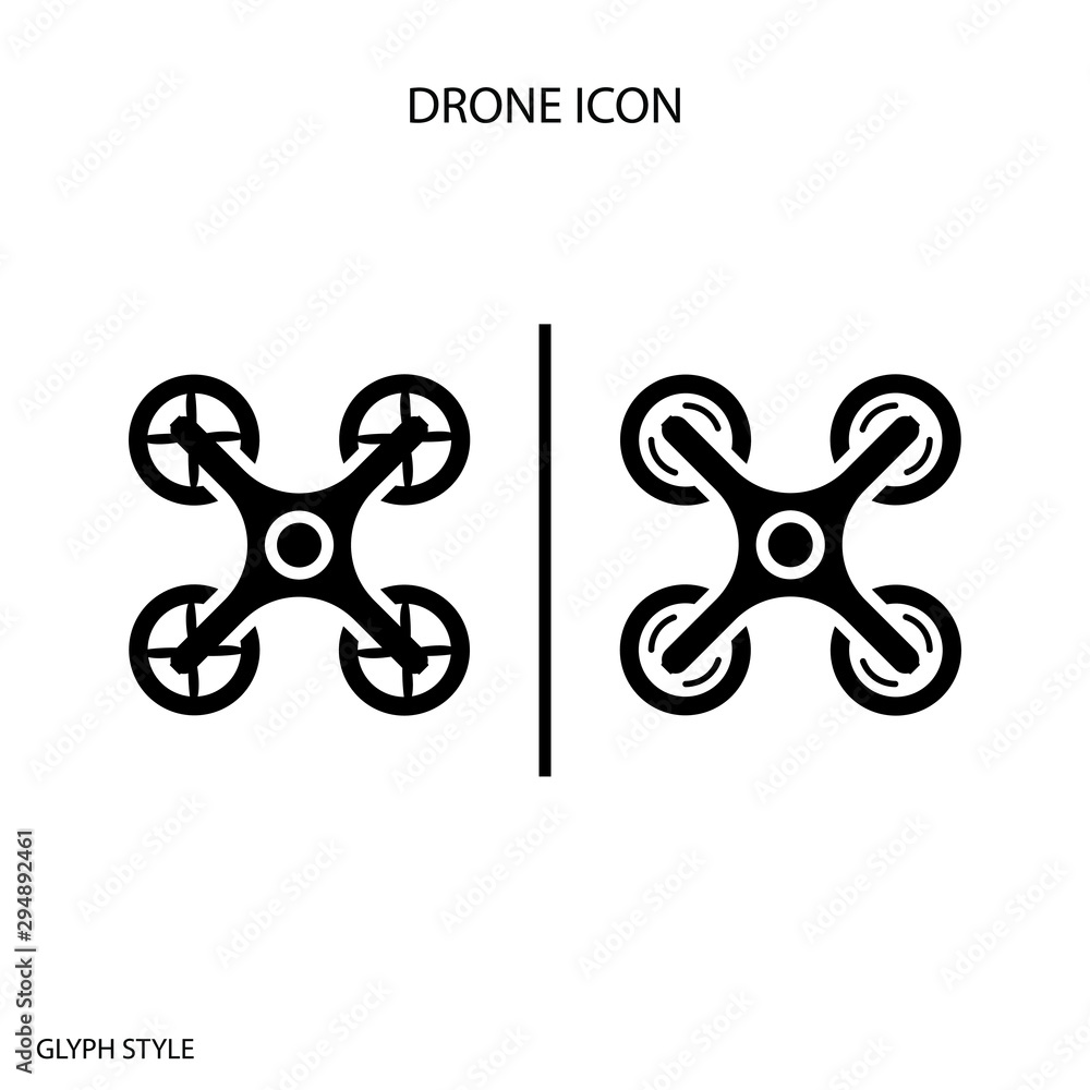 Drone plane icon , technology design , air plane Drone plane icon , technology design , air plane