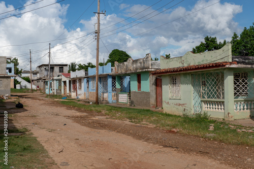 Cityscape of Trinidad de Cuba in September 2019