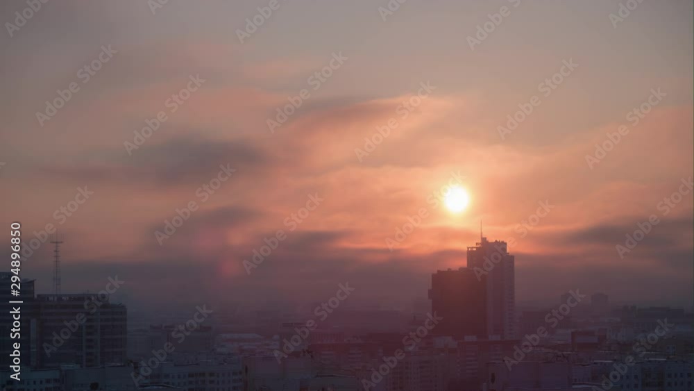 minsk city center sunset sky rooftop panorama 4k timelapse belarus minsk city center sunset sky rooftop panorama 4k timelapse belarus