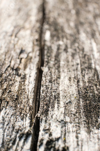 wooden board texture with crack