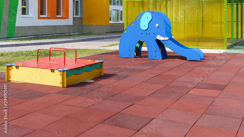 Game area in nursery school