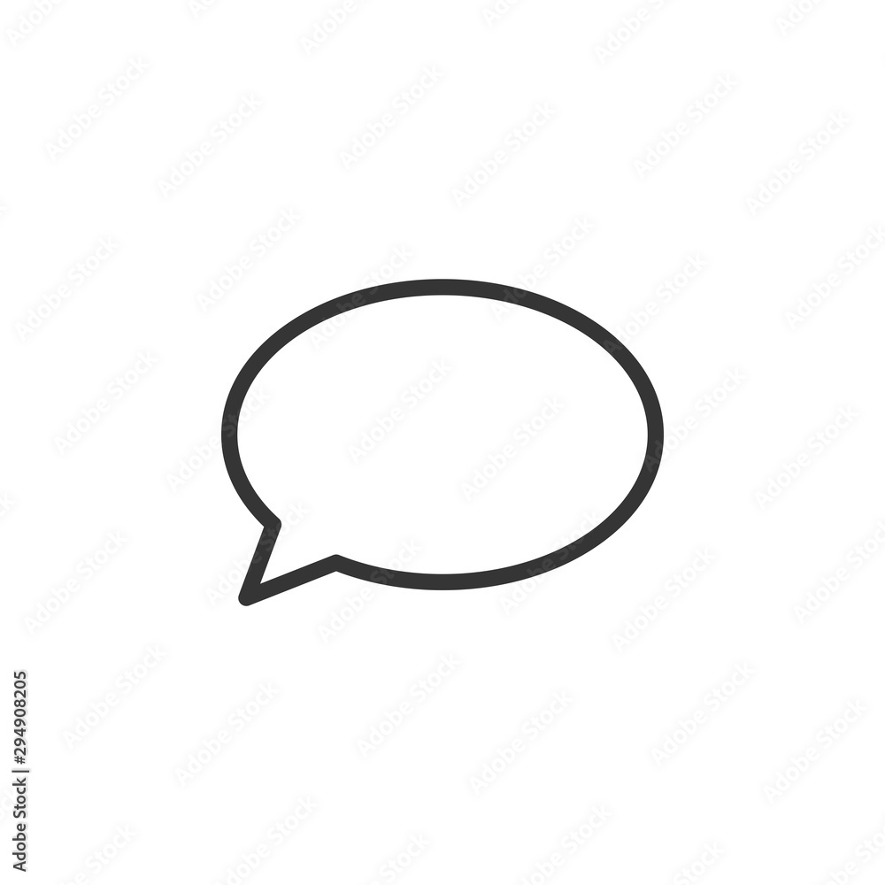 Speech Bubble Chat Icon Vector Illustration Speech Bubble Chat Icon Vector Illustration