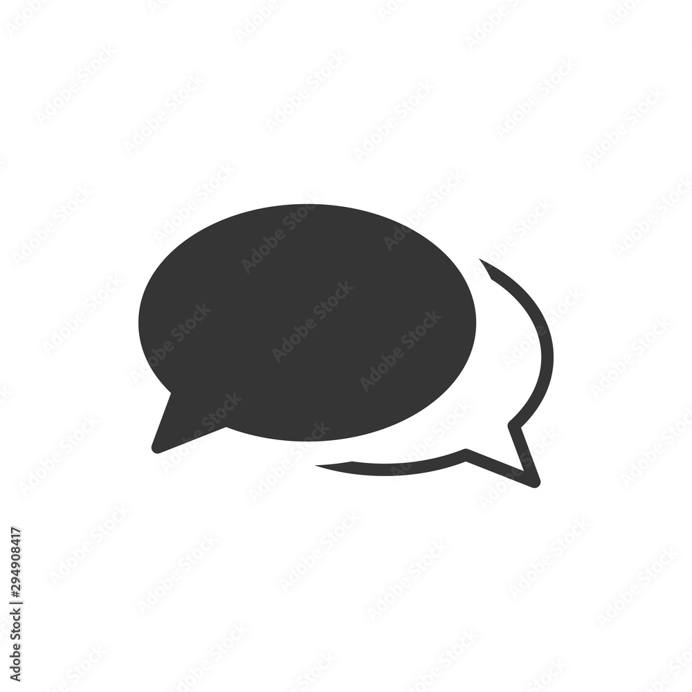Speech Bubble Chat Icon Vector Illustration Speech Bubble Chat Icon Vector Illustration