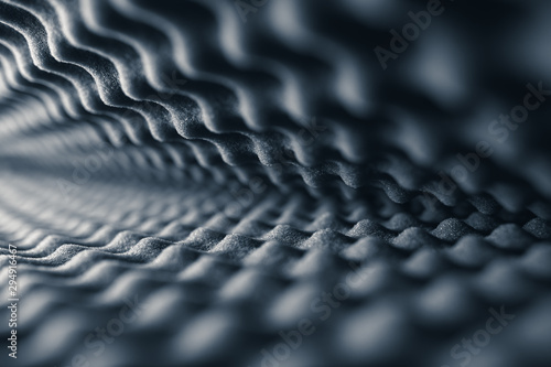 Wallpaper Mural acoustic foam abstract grey background Torontodigital.ca