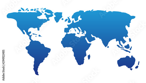 World Map Vector Illustration Design