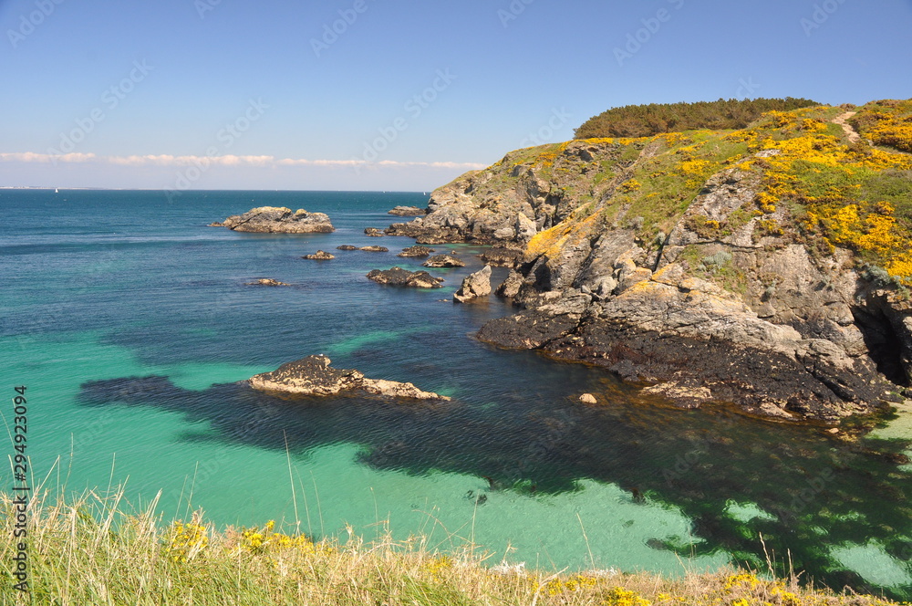 Fototapeta premium Côte de Belle-Ile