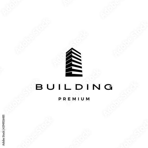 building logo vector icon illustration