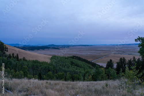 Blue Hour Over South Park, Colorado