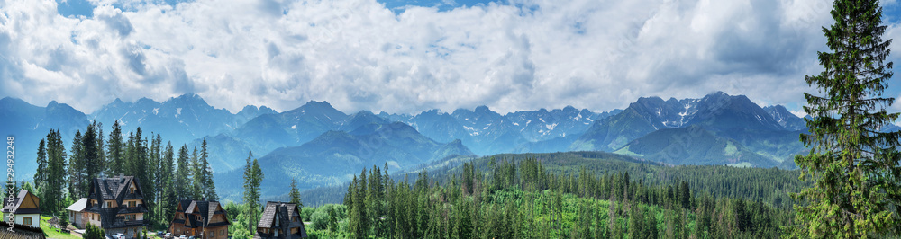 Landscape of High Tatras in the spring. Landscape of High Tatras in the spring.
