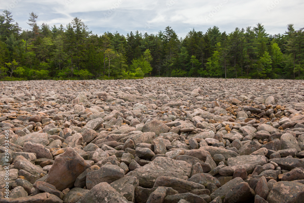 Hickory Run State Park Boulder Field, Lake Harmony, Pennsylvania ...