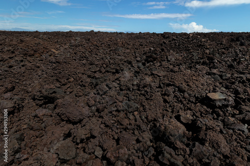 Massive Lava Flow From The 2018 Kilauea Eruption On The Big Island Of Hawaii, USA photo