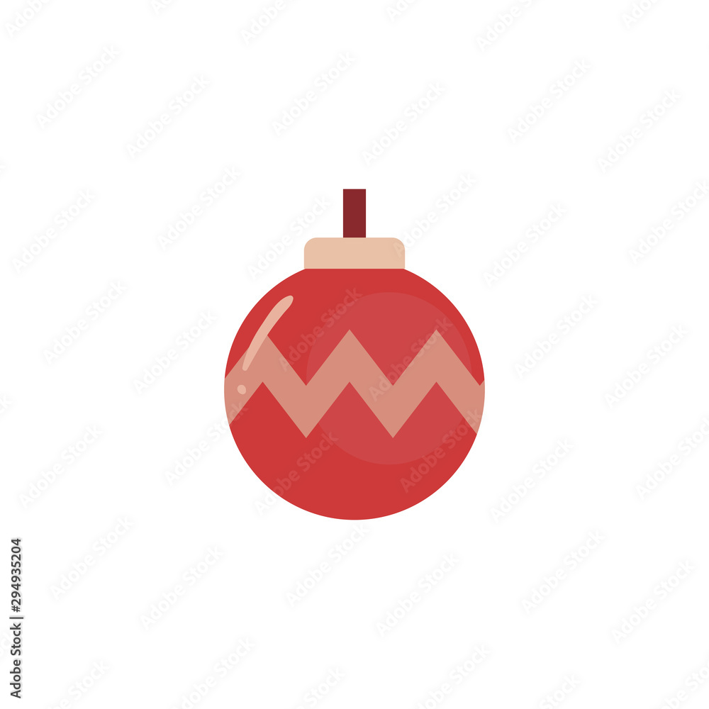 christmas ball on white background christmas ball on white background