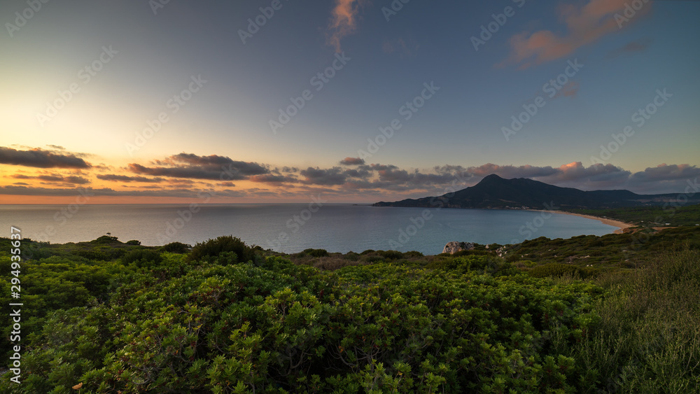 Costa di Buggerru al tramonto - Sardegna