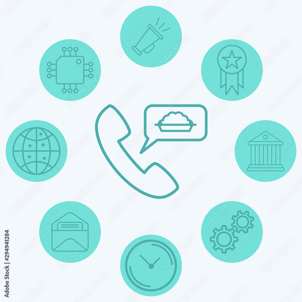 Food order vector icon sign symbol Food order vector icon sign symbol