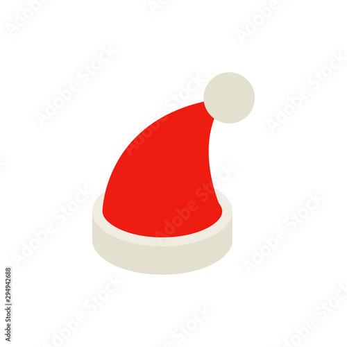 Santa Hat Isometric Object