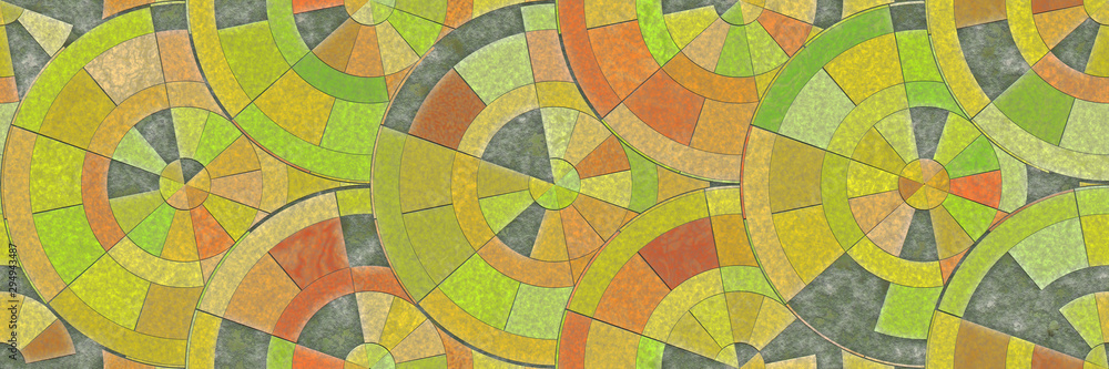 Abstract mosaic architecture- ceramic wall background Abstract mosaic architecture- ceramic wall background