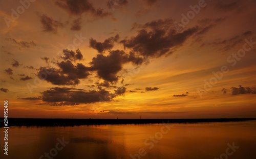 sunset on sea, sunset, sky, water, sun, sunrise, nature, landscape, sea, clouds, lake, cloud, orange, dusk,evening, reflection, dawn, river, beautiful, summer, beauty, view, calm