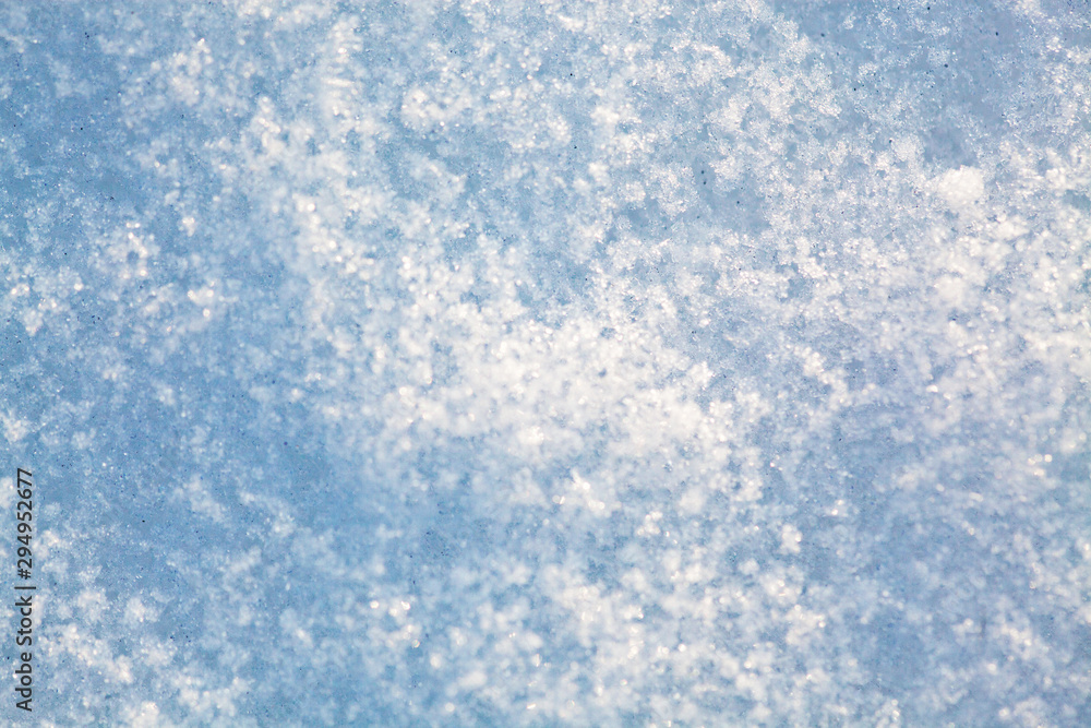 fresh snow background Christmas banner