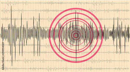 earthquake background