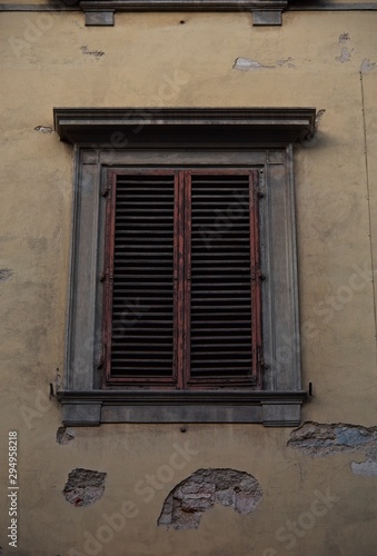 Photo Window in Old Florentine Building