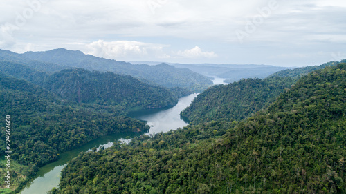 river through the mountains