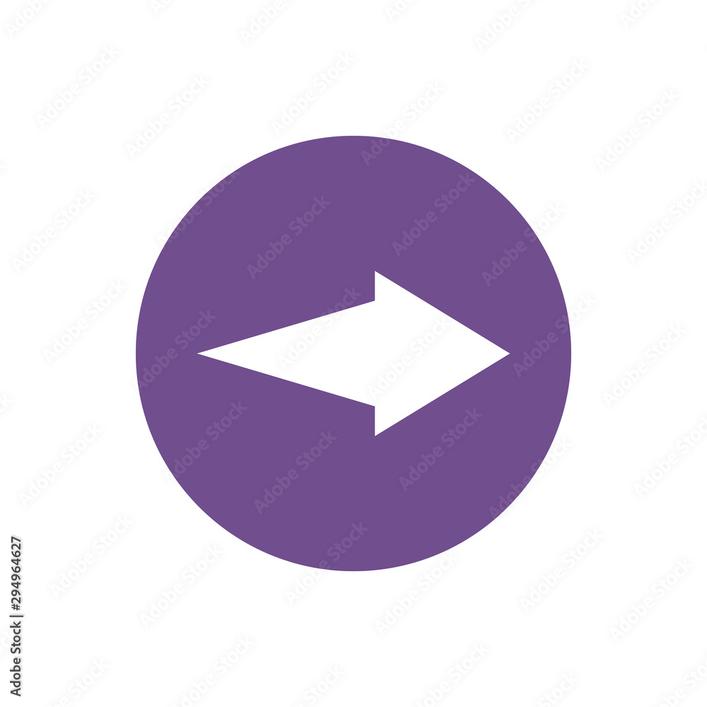 icon of arrow in color circle icon of arrow in color circle