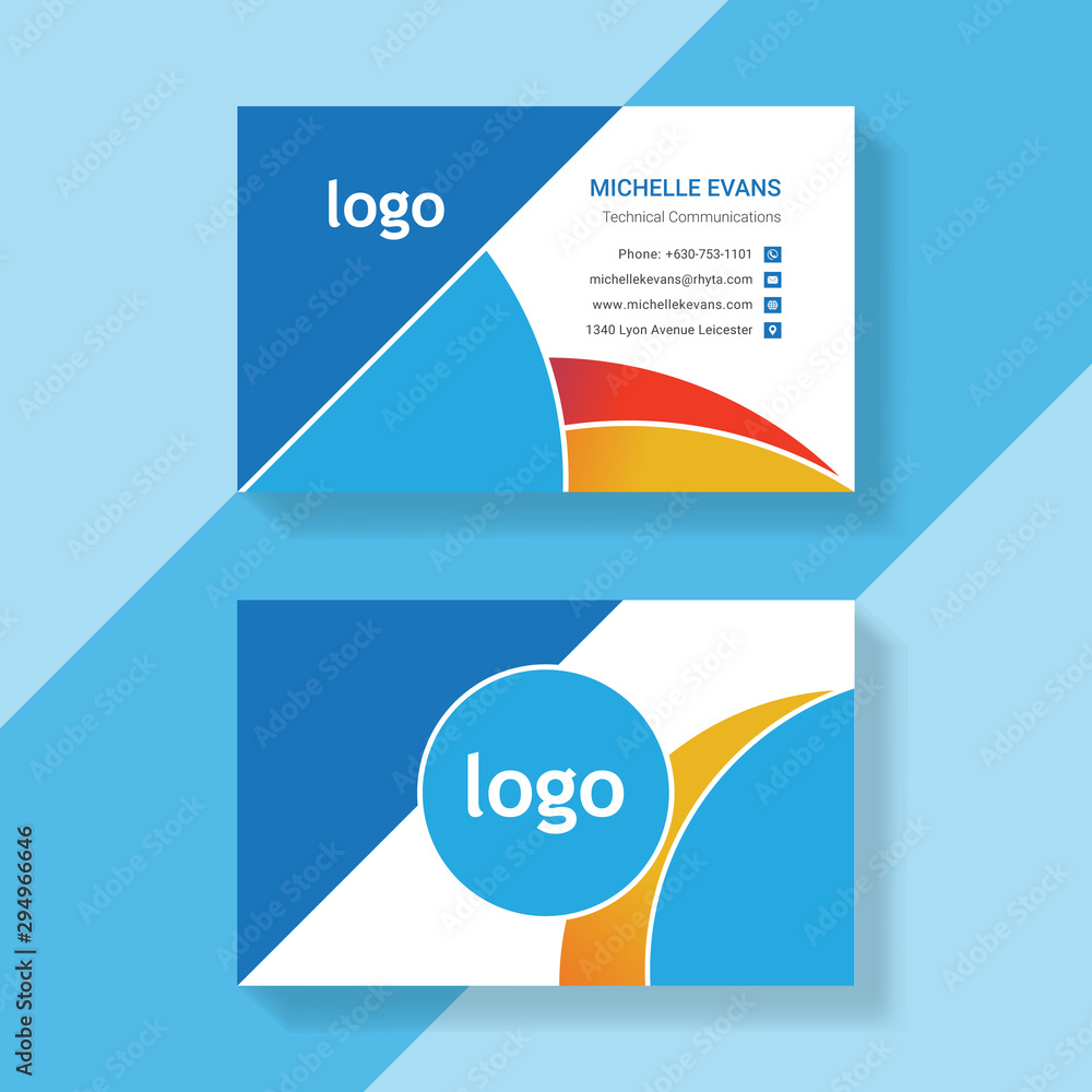 Fototapeta premium Business Card Design