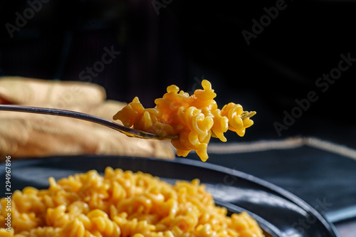 Spiral Mac N Cheese