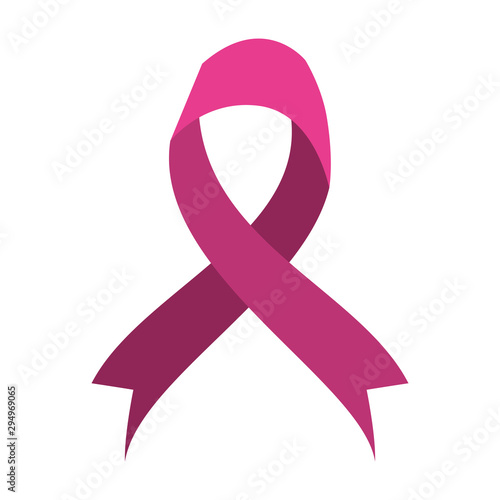 breast cancer campaign ribbon icon
