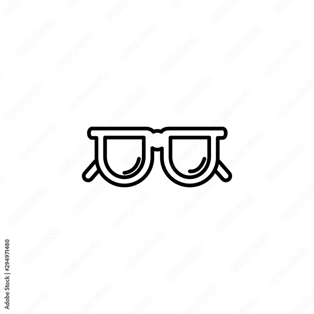 sunglasses accessory summer icon line sunglasses accessory summer icon line