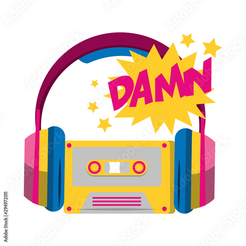 retro cassettes design