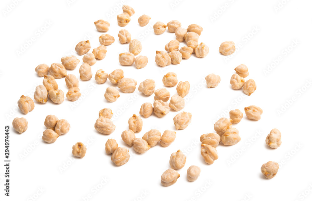 chickpea beans isolated chickpea beans isolated
