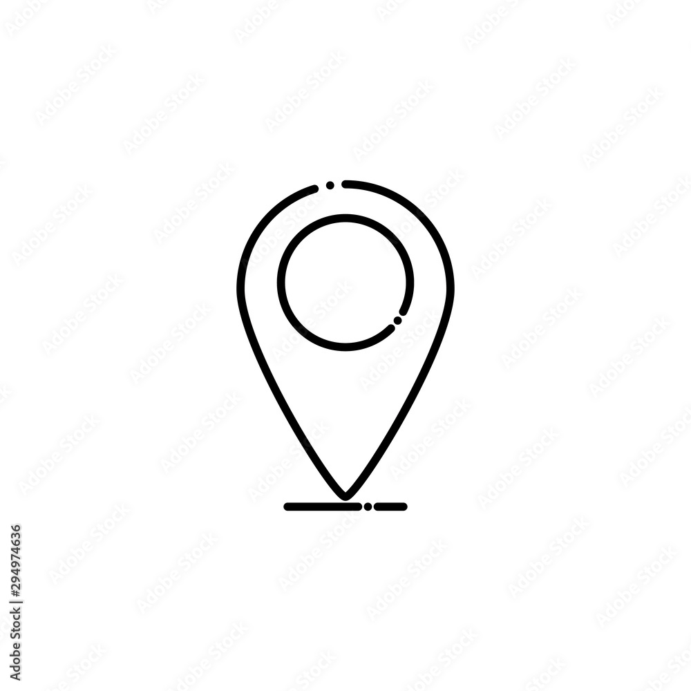 Isolated gps mark vector design Isolated gps mark vector design