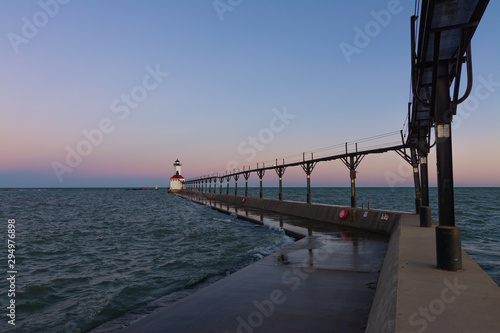 Dawn on Lake Michigan © EJRodriquez