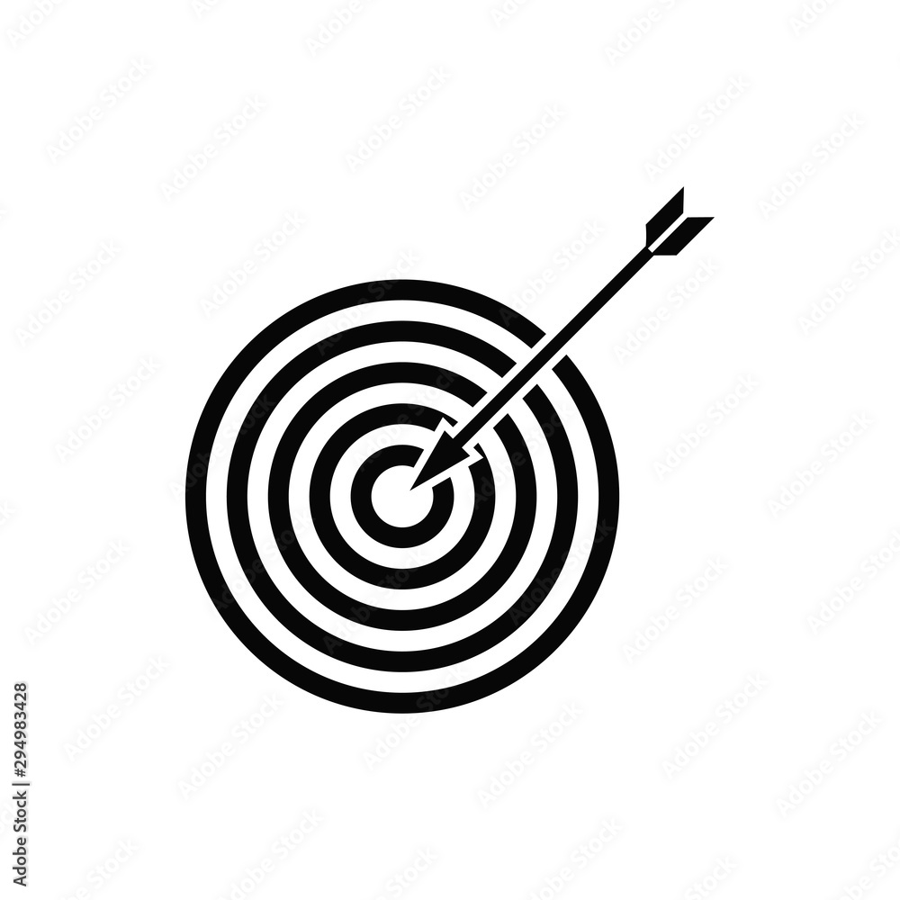 target icon vector logo template target icon vector logo template
