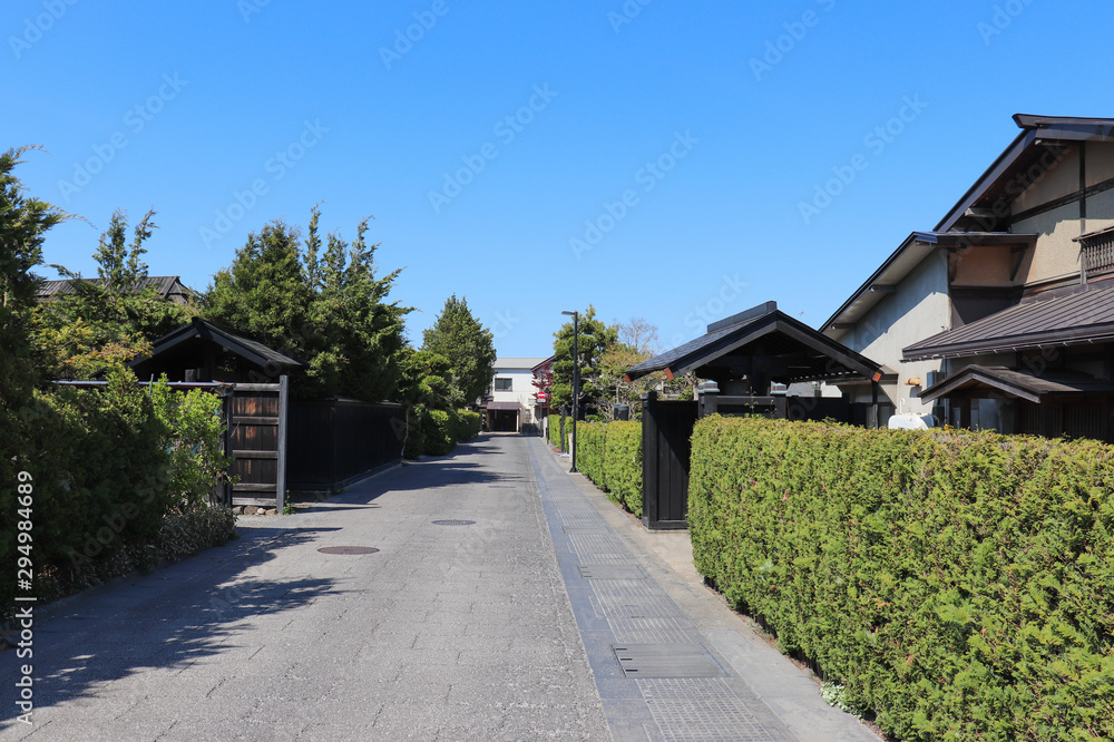 弘前市仲町の街並み（青森県）