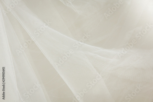 Details of the bride dress fabric and beautiful embroidery wedding concept used as a background for illustrations