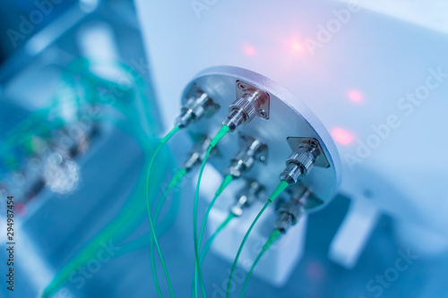 Wallpaper Mural Fiber optic cable connect to communication Distribution point Torontodigital.ca