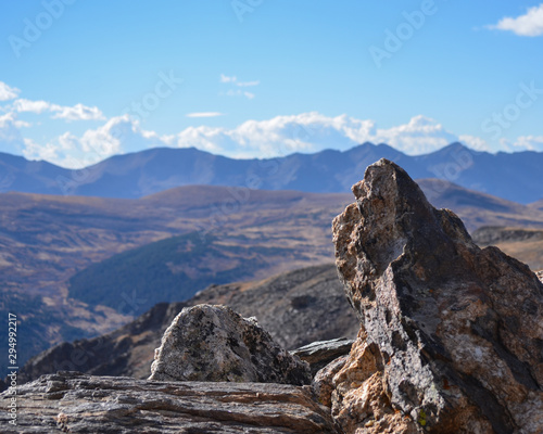Rock in focus