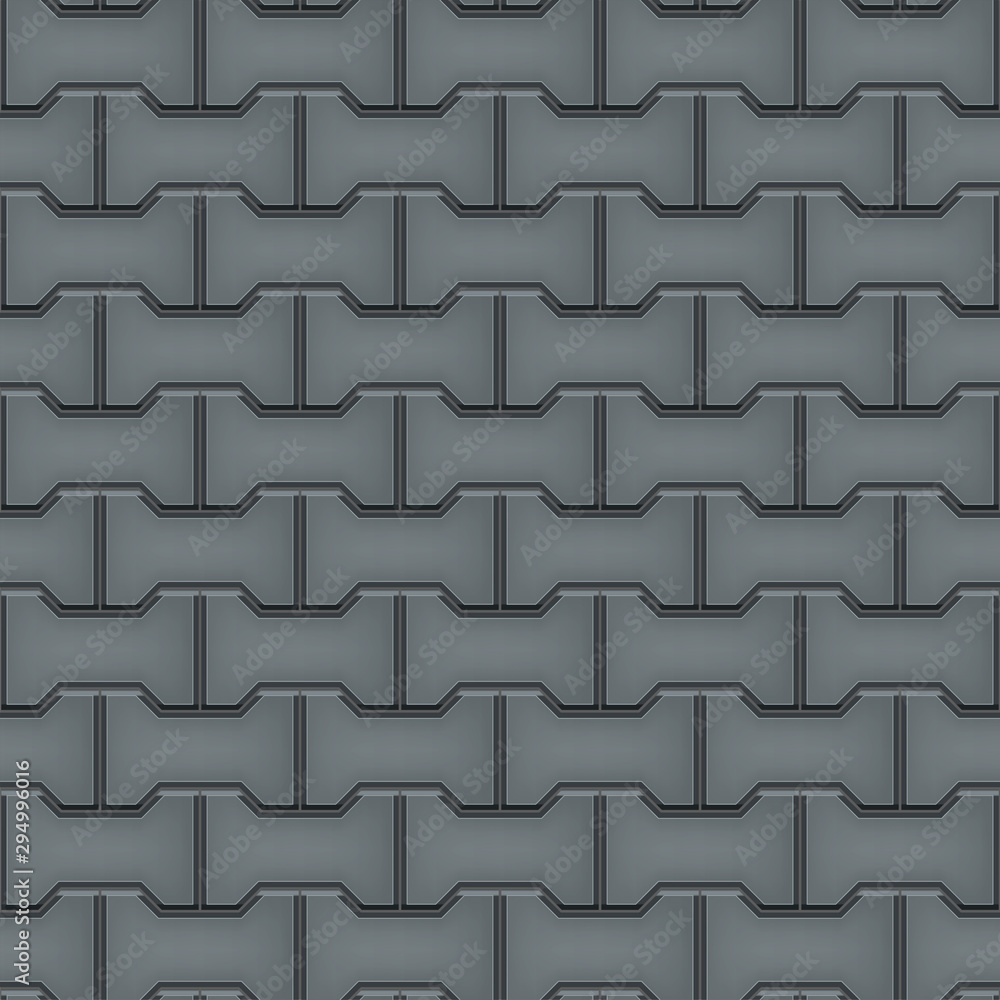 Seamless pattern of cobblestone pavement Seamless pattern of cobblestone pavement