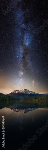 Mt. Shasta Milky Way Stars