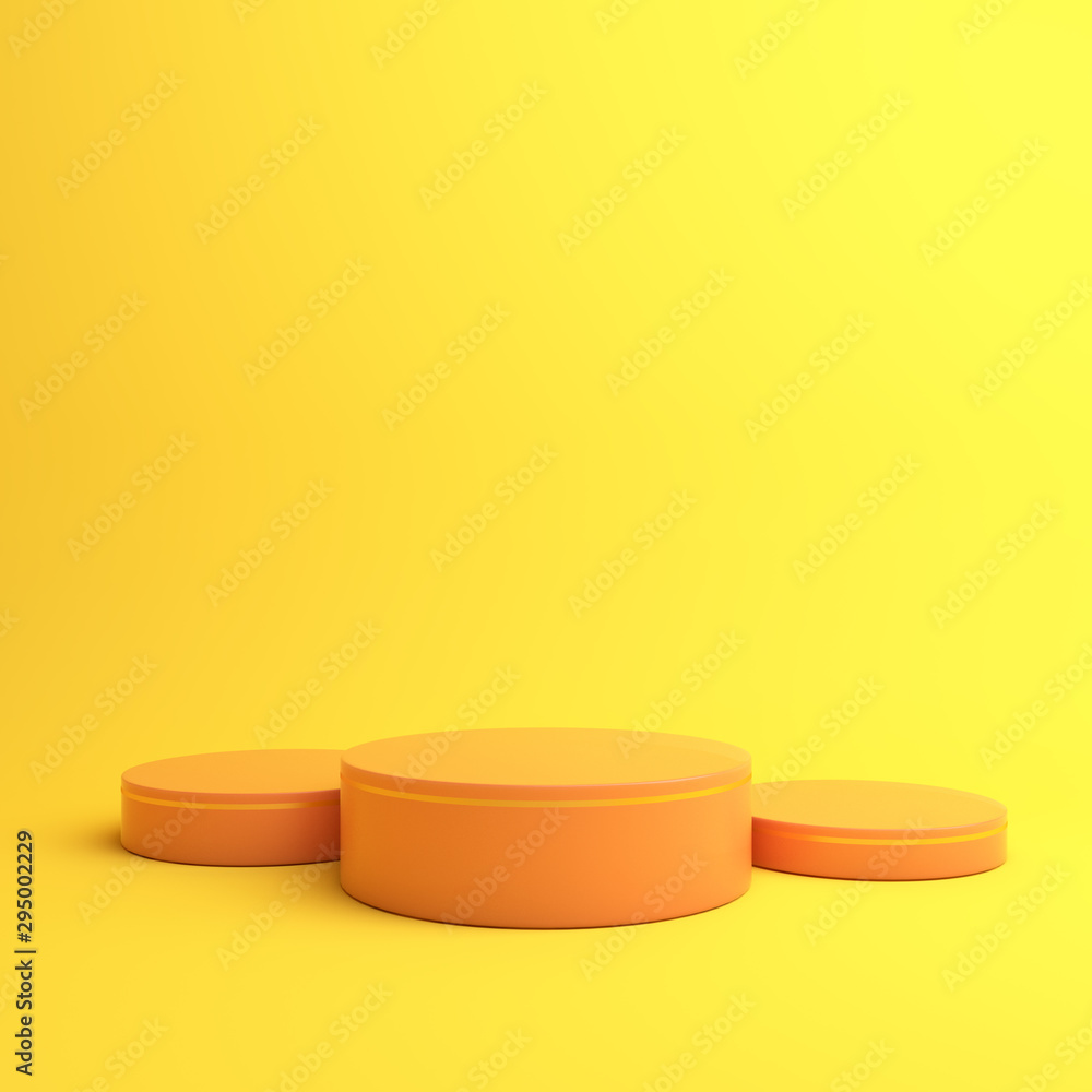 Happy Halloween holiday celebration design creative concept podium product display mock up on orange background. 3D rendering illustration. Happy Halloween holiday celebration design creative concept podium product display mock up on orange background. 3D rendering illustration.