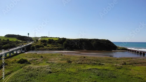 Wallpaper Mural 北海道 厚賀 厚別川橋梁 日高本線 Torontodigital.ca