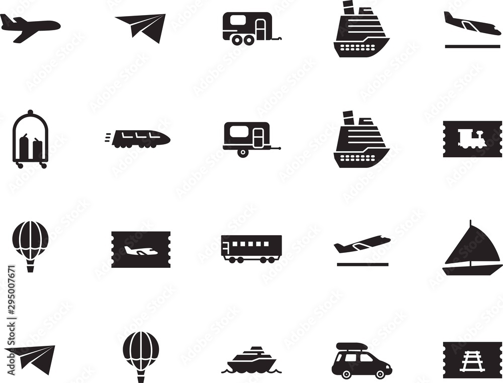 holiday vector icon set such as: bag, auto, arrivals, take, sport, hotel, track, arrive, silver, regatta, destination, marine, carriage, sketch, fast, sail, public, yachting, box, metro, way