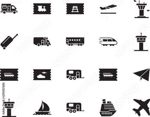 holiday vector icon set such as: wing, off, sail, origami, metro, regatta, voyage, tour, bag, wind, take, modern, cruiser, yachting, fast, art, water, tickets, case, way, marine, front, summer